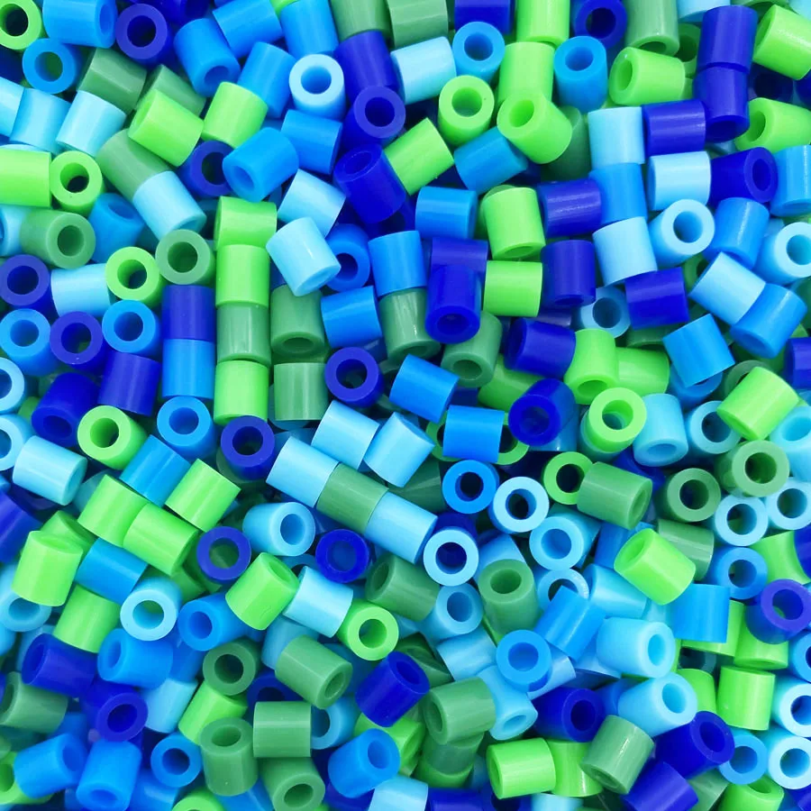 1000 Cái/gói 5Mm Balo Hạt Xếp Hình Đồ Chơi Giáo Dục Juguetes 3D Xếp Hình Ghép Hình 48 Màu Nhựa Xếp Hình Perlen Hạt Cầu Chì Hạt dành Cho Trẻ Em