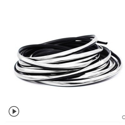 Car Glossy Anti-collision Strips, Hidden Door Opening Anti-scratch Stickers, Electroplated Door Edge Strips, Door Anti-collis...