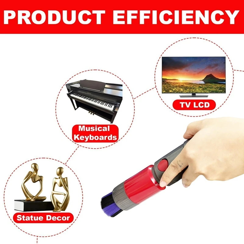 Replacement Attachments Compatible For Dyson V7 V8 V10 V11 V15 Gen5 - Vacuum Accessories For Home & Car Cleaning
