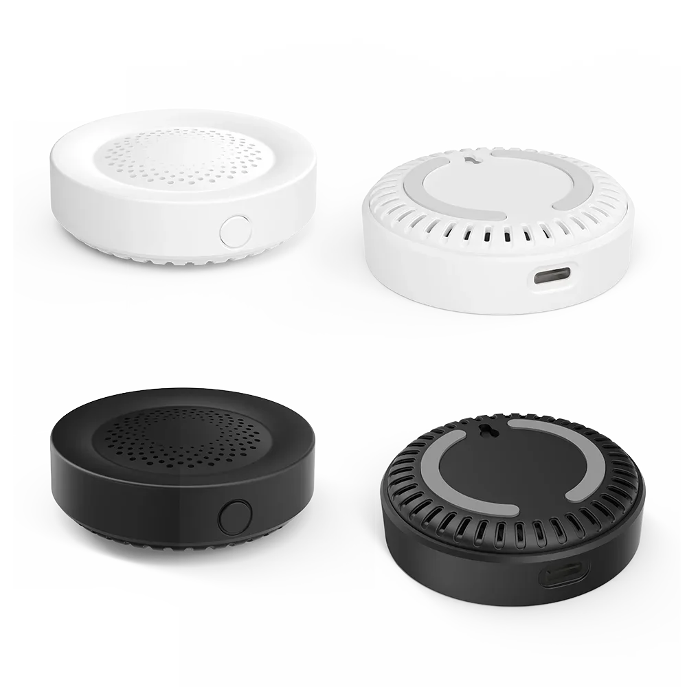Tuya Zigbee Smart Siren Alarm für die Sicherheit zu Hause mit 100 dB Lautsprecher, kompatibel mit Tuya Smart Life Google Home Yandex Alice Alexa