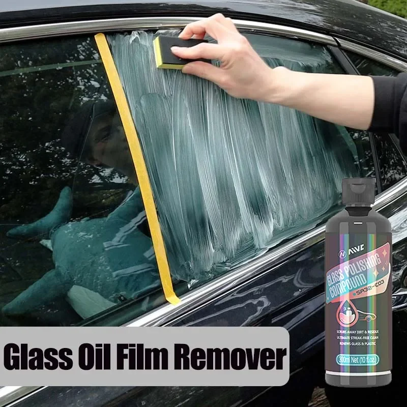 กระจกรถยนต์น้ํามันฟิล์มRemover Aivc Glass Polishing Compoundกระจกรถยนต์ขัดกระจกรถยนต์Clear Window Auto Detailing