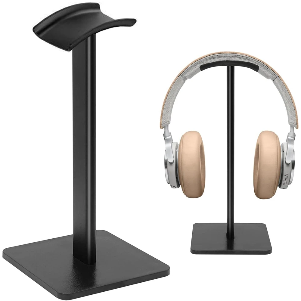 Soporte Universal de aluminio para auriculares, soporte de Metal para auriculares, reposacabezas Flexible, colgador de auriculares de moda