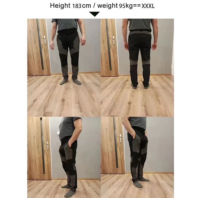 TRVLWEGO 남성 여름 스포츠 통기성 바지 하이킹 바지 캠핑 스플래시 방지 빠른 건조 자외선 방지 탄성 얇은