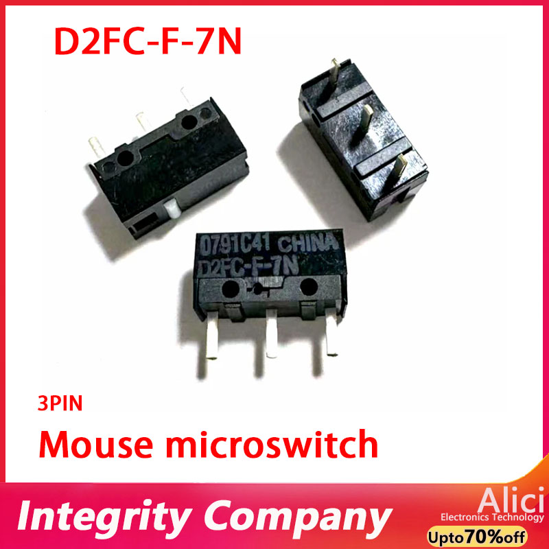 1-10PCS/Lot D2FC For Original OMRON Mouse Button Fretting D2FC-F-7N 10M 20M OF D2FC-F-K 50M Mouse Micro Switch