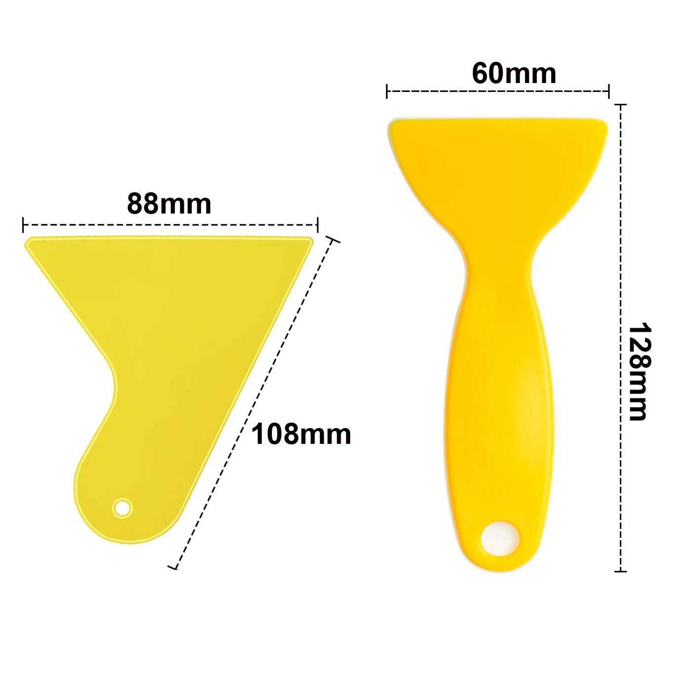 5/10 Cái Nhựa Cạp Xe Hơi Tự Động Vệ Sinh Dụng Cụ Lau Cửa Kính Chắn Gió Tuyết Xẻng Kính Nước Keo Loại Bỏ Khăn Lau dụng Cụ Vắt Dao