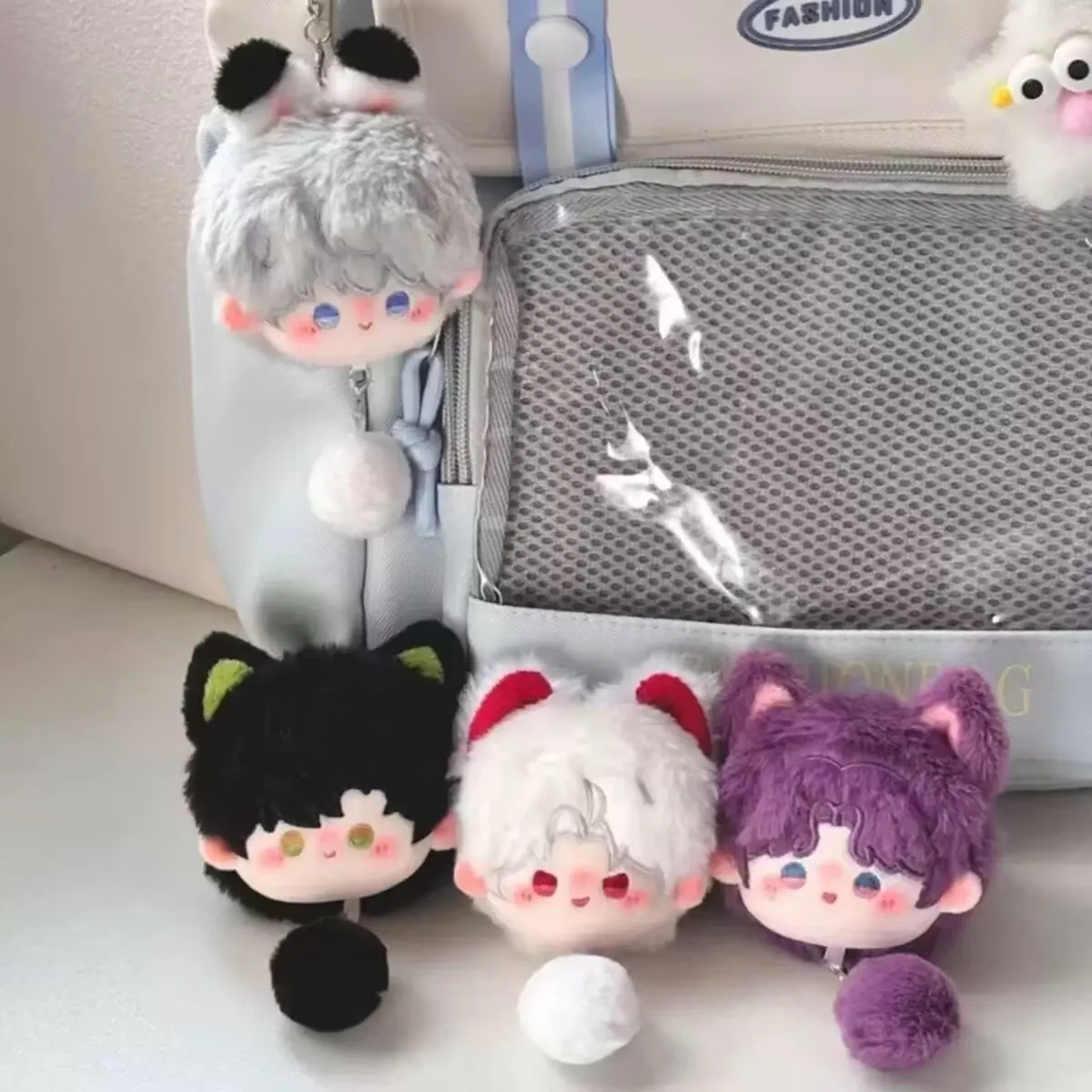 เกมความรักและ Deepspace Xavier Sylus Rafayel คอสเพลย์พวงกุญแจตุ๊กตารูปตุ๊กตาพวงกุญแจ Key CHAIN กระเป๋ากระเป๋าเป้สะพายหลังจี้ PROP ของขวัญ