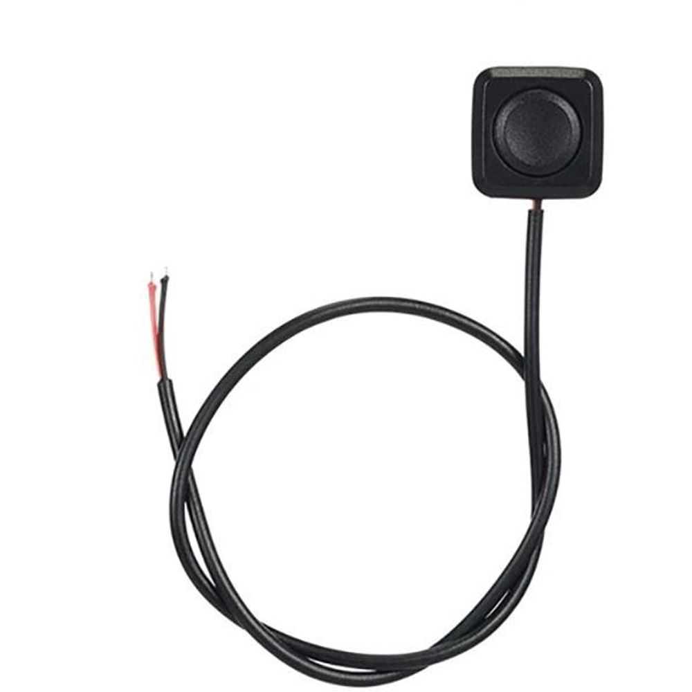 1PC 新 12V ミニボタンスイッチ DIY 粘着モメンタリプッシュボタン車のプッシュボタン黒オンオフボタン自動車用品