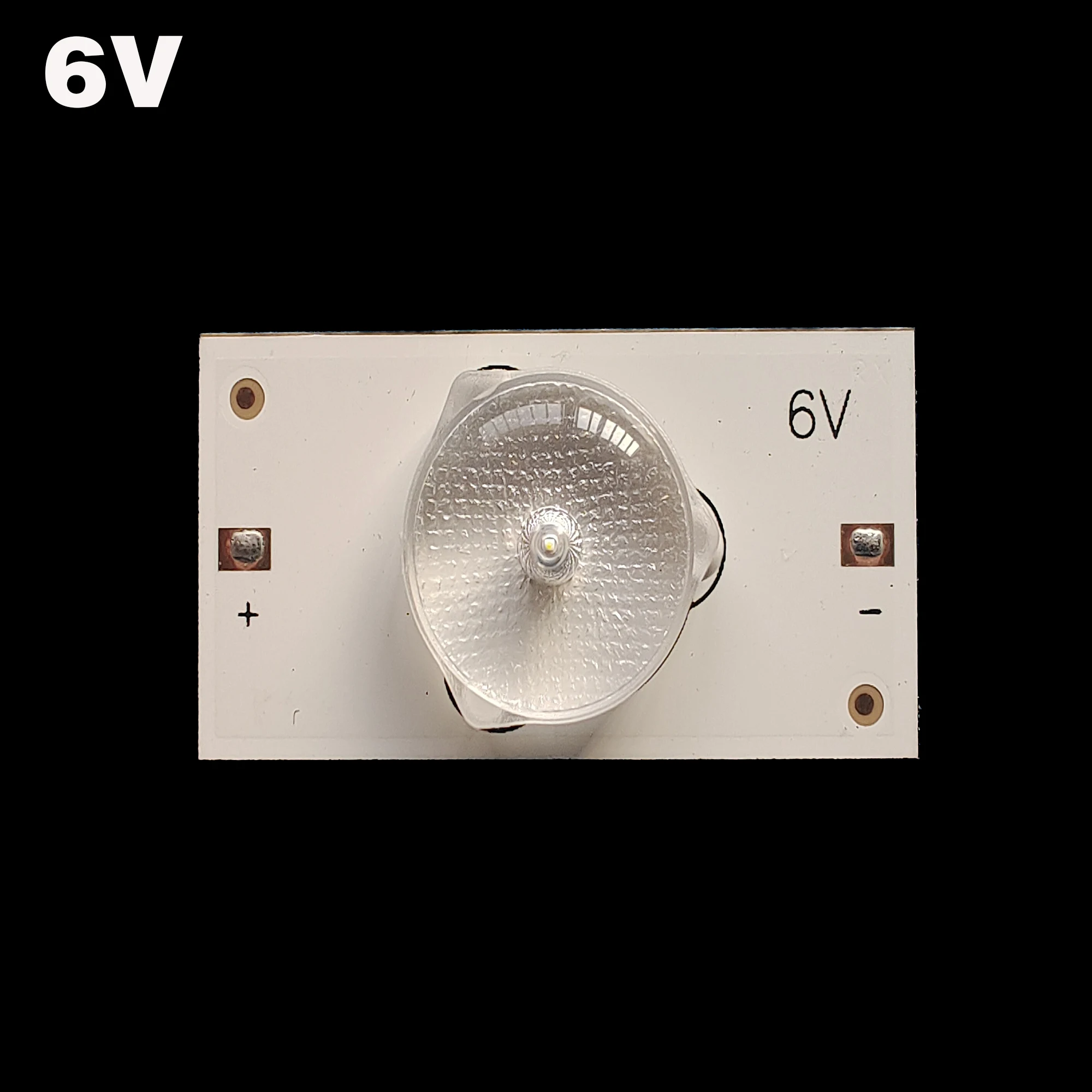 LEDバックライトストリップ,6v 3v,光ビーズ,32〜65インチ,シンプルなメンテナンス,100個