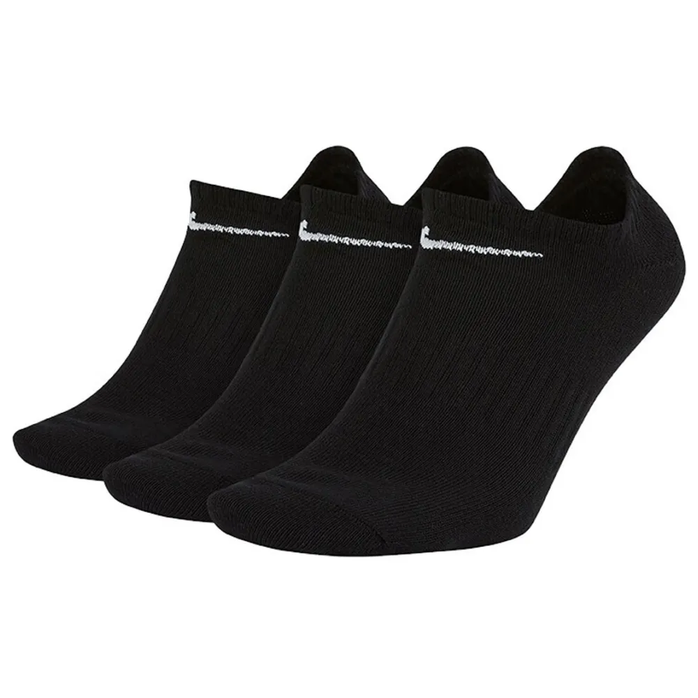 NIKE Calcetines de entrenamiento neutros, largos, medianos, cortos, ligeros, de secado rápido, 3 pares de calcetines de soporte para caídas, cómodos y suaves