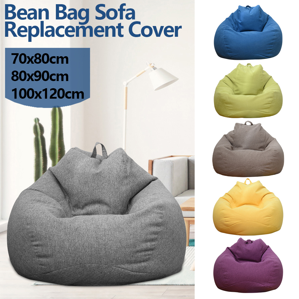 Lazy Sofas Bezug, großer Sitzsackbezug ohne Füllstoff, für Erwachsene, Couch, Wohnzimmer, Schlafzimmer, Zuhause, Tatami-Liege, bequemer Sitzbezug