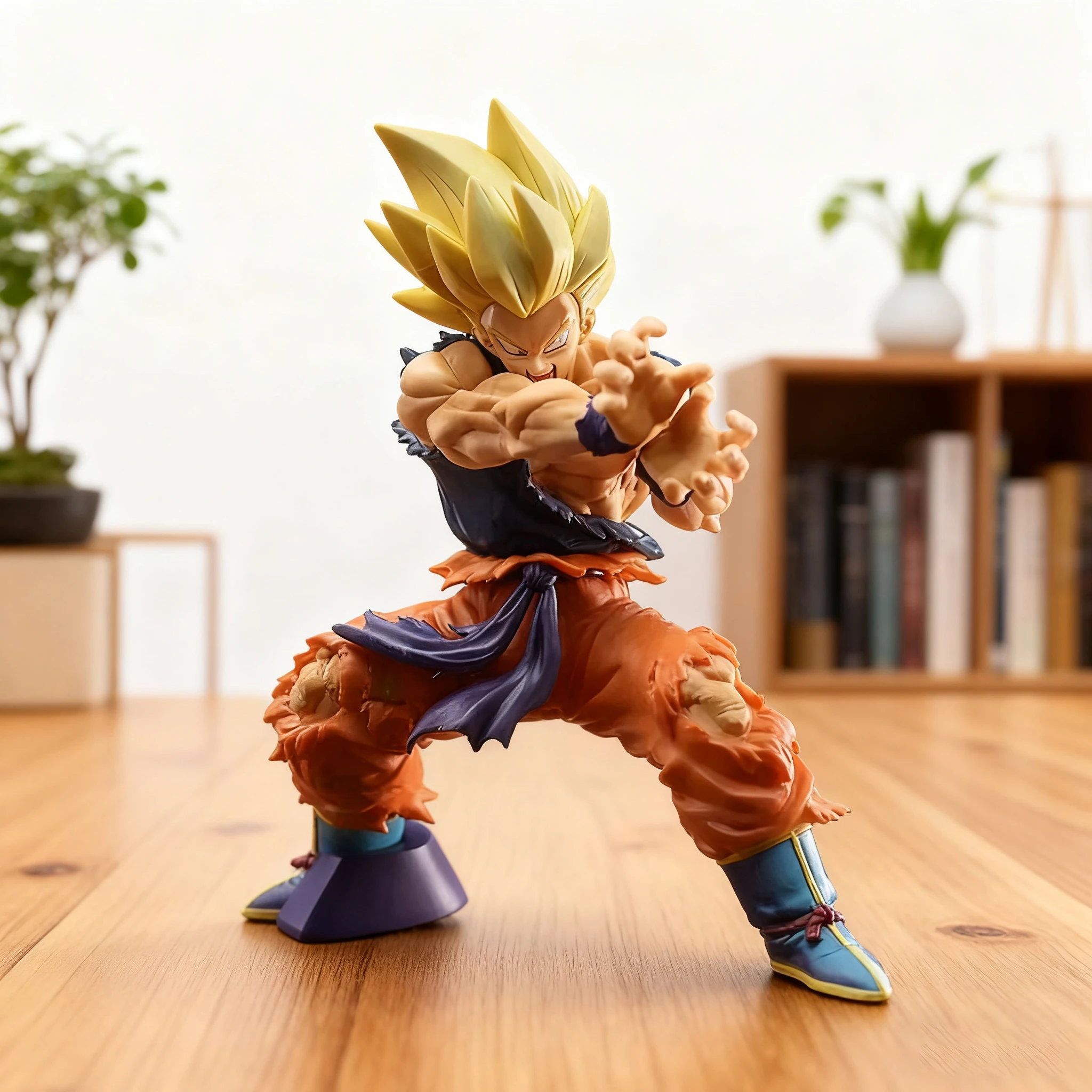 Dragon Ball Z Son Goku Anime Figur Kampfschaden Shockwave Manga Statue Pvc Action Figur Sammeln Modell Puppe Spielzeug Geschenk