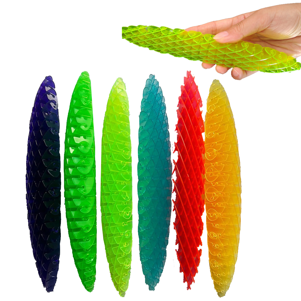 Дизайн Worm Big Fidget Toy 3D Печать Декомпрессионная эластичная сетка Антистресс СДВГ Эластичная игрушка для снятия стресса для детей и взрослых