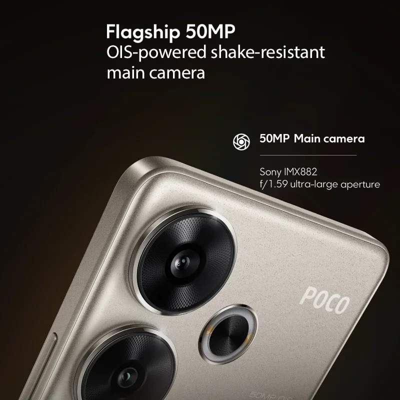 Weltpremiere POCO F6 Smartphone Globale Version Snapdragon ® 8s Gen 3 NFC 120 Hz Flow AMOLED 90 W Turbo-Ladebatterie 5000 mAh