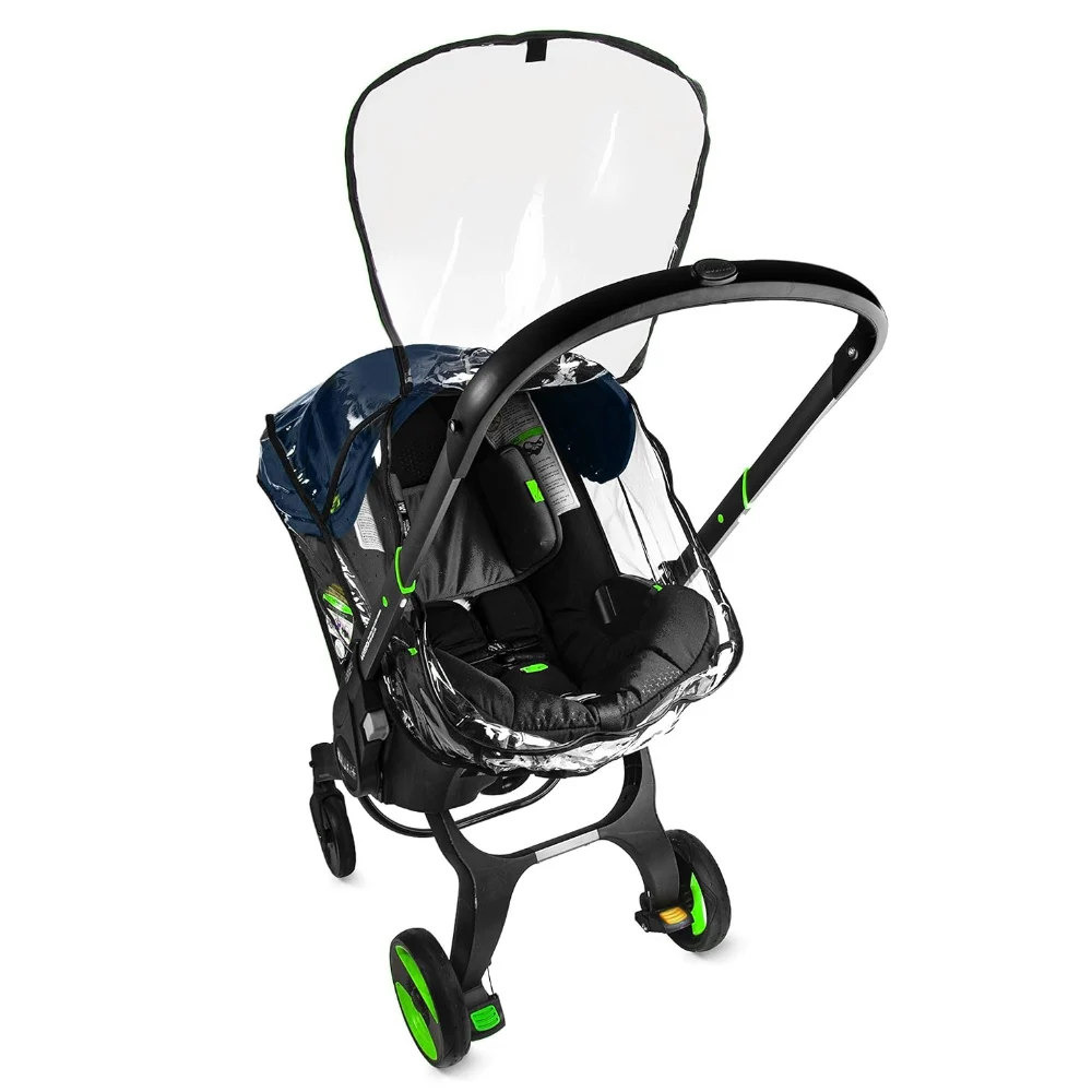 ベビーカー 3 で 1 レインコート肥厚透明 EVA ビジョンレインカバー Doona & FooFoo ベビーカーアクセサリー