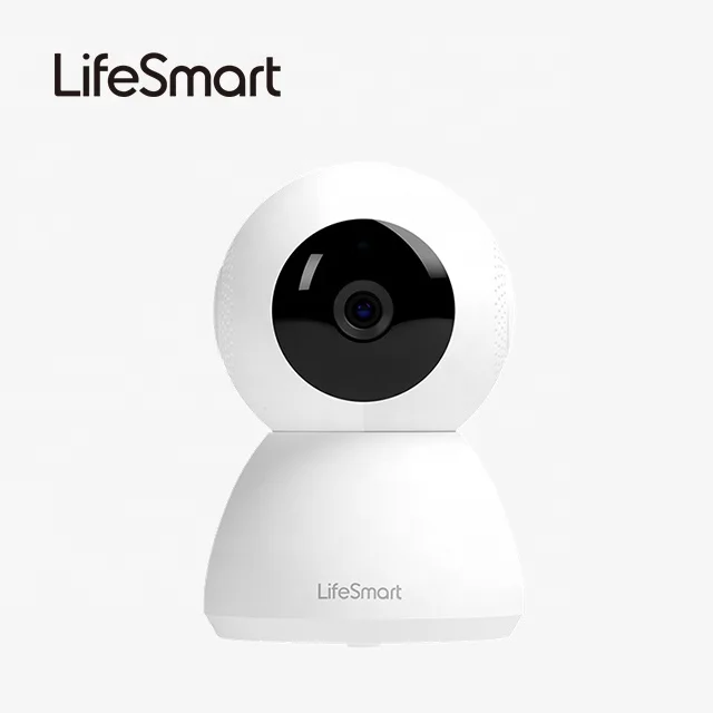 LifeSmart Câmera IP inteligente 1080P HD Mini CCTV Câmera interna Versão noturna Wifi sem fio para sistema de casa inteligente