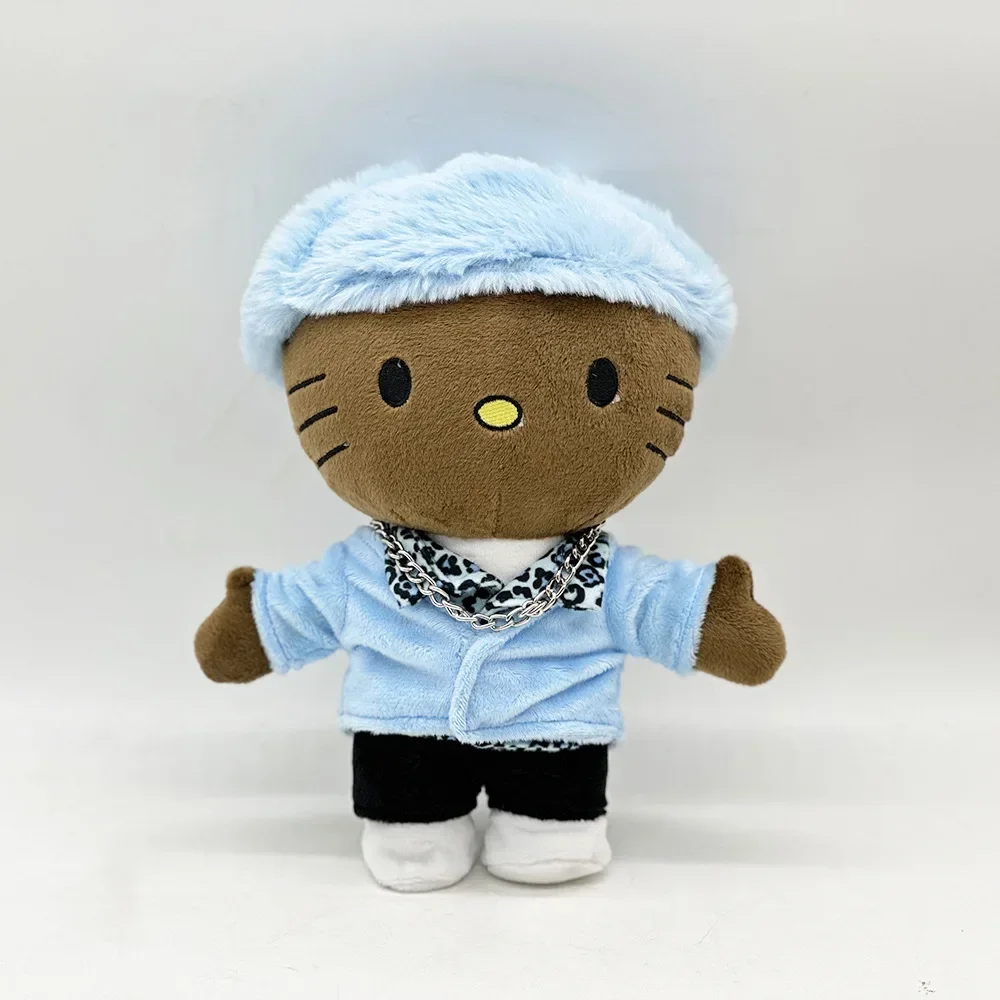 Multiple Styles Hello Kitty Eminem xxxtentacion Frank Ocean Plush Toy Doll with Clothes Stuffed Soft Plush Toys Fans Collect Gif