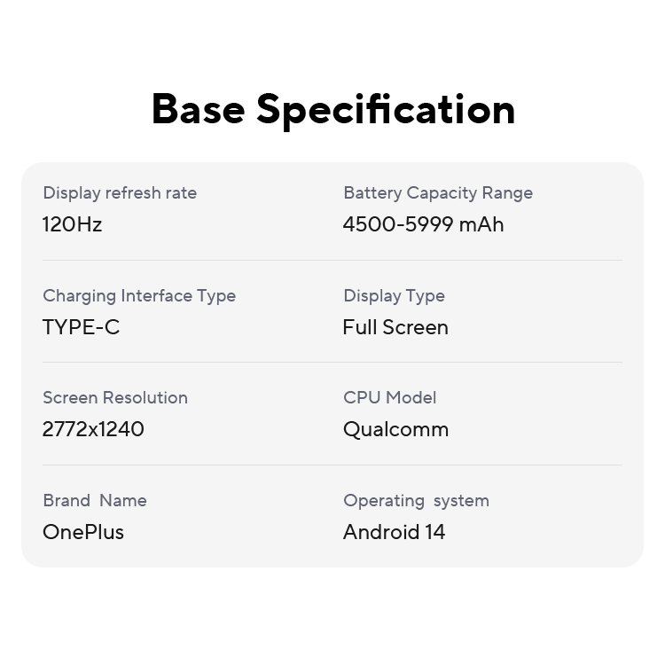5G OnePlus Nord 4 Smartphone 100W Fast Charging Snapdragon 7 Gen 3 6.74'' 120Hz OLED Display 50MP Camera NFC Global Version