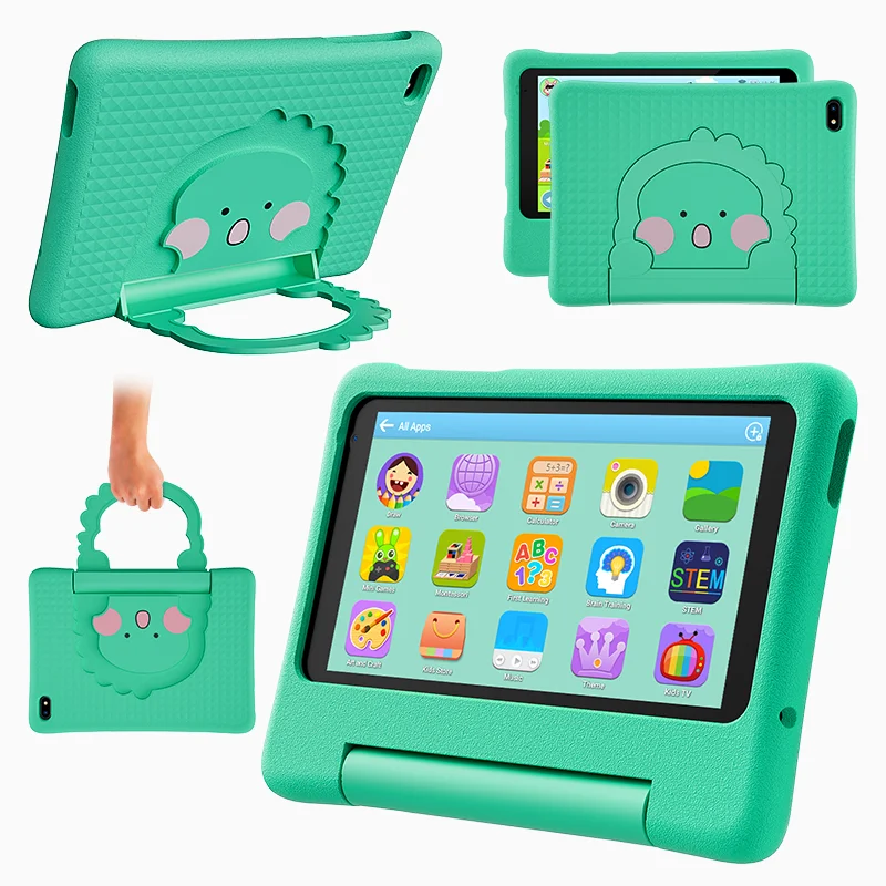 7-Polegada crianças tablet adreamer kidspad7 3gb 32gb com software de educação infantil para crianças estudando caso à prova de crianças localização gps