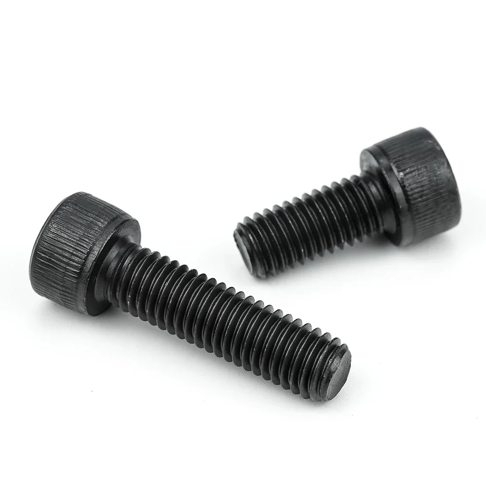 NINDEJIN Lục Giác Lục Giác Ổ Cắm Bộ Đội Đầu Bu Lông Vít M1.6 M2 M2.5 M3 M4 M5 M6 M8 M10 12.9 Carbon Cao Cấp thép Không Gỉ Allen Vít Din912