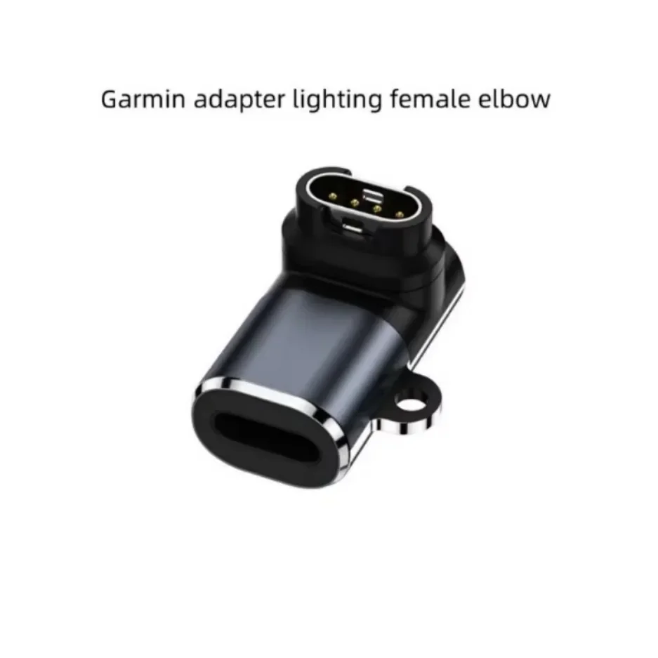 2025 tipo-c/micro/ios usb para 4 pinos conector adaptador de carregador para garmin fenix 5x/6x/7x/5/6/7 venu 2 plus conversor de carregamento de relógio