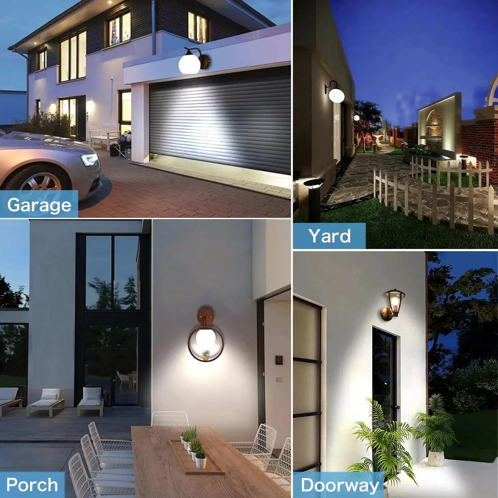 2 STKS E27 LED Lamp Licht 12 W Radar Bewegingssensor Lamp 220 V Wit Auto Op's Nachts voor Thuis Woonkamer Trappen Hal Pathway