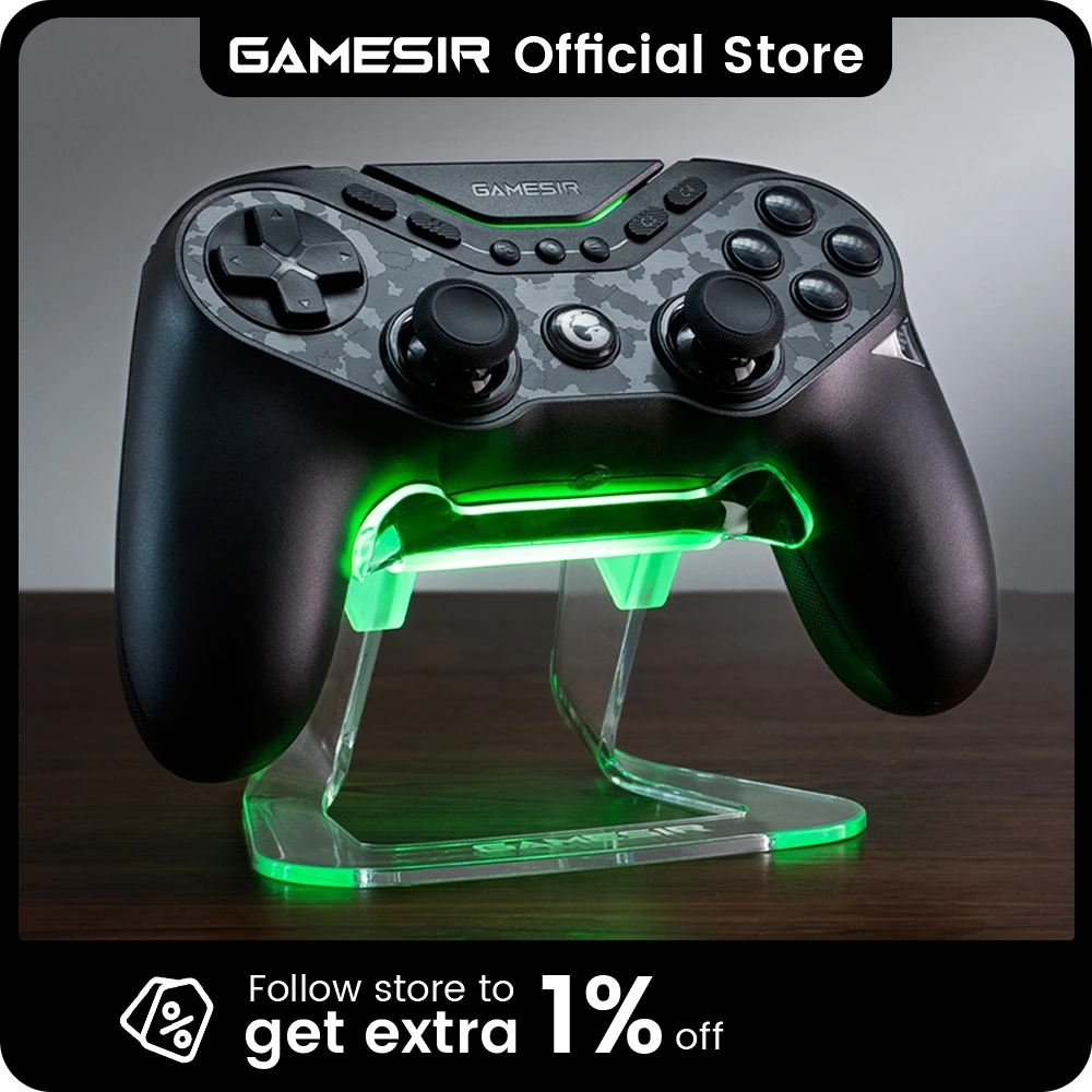 Контроллер GameSir Tarantula Pro Switch, беспроводной геймпад с 9 отделениями кнопками, 6-осевым гироскопом, триггерами с эффектом Холла и NFC