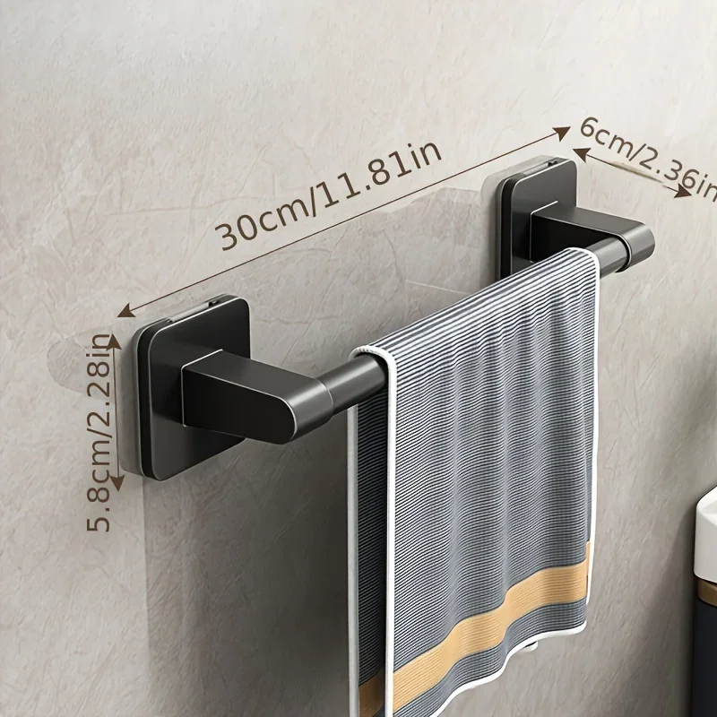 Portasciugamani Appendiabiti per porta Scaffale sopra porta portasciugamani Supporto sospeso in acciaio inossidabile Bagno Armadio da cucina Mensola Hardware per il bagno