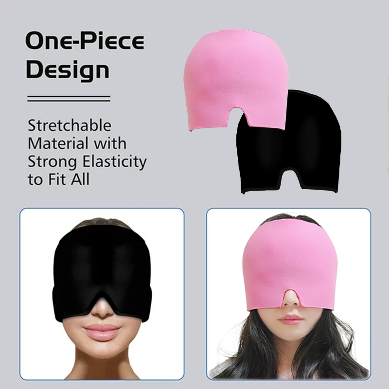 Ice Cap Hat headache hat Gel Hot Cold Ice Cap For Ice Hat Eye Mask Stress Pressure