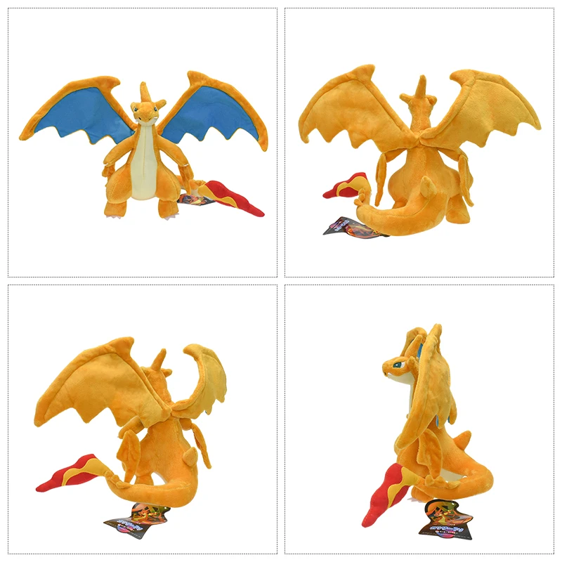 20 ซม.Evolution Mega Charizard Y ตุ๊กตาของเล่นตุ๊กตาพ็อกเก็ตมอนสเตอร์อะนิเมะมังกรตุ๊กตาของเล่นตุ๊กตาสัตว์ของขวัญเด็ก