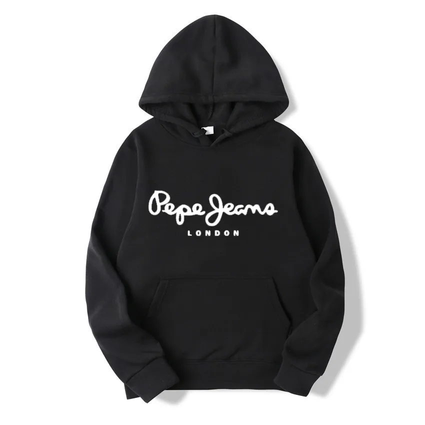 2025 Otoño/Invierno nuevo estilo temporada escolar suéter deportivo con capucha cómodo y versátil estampado de letras sueltas