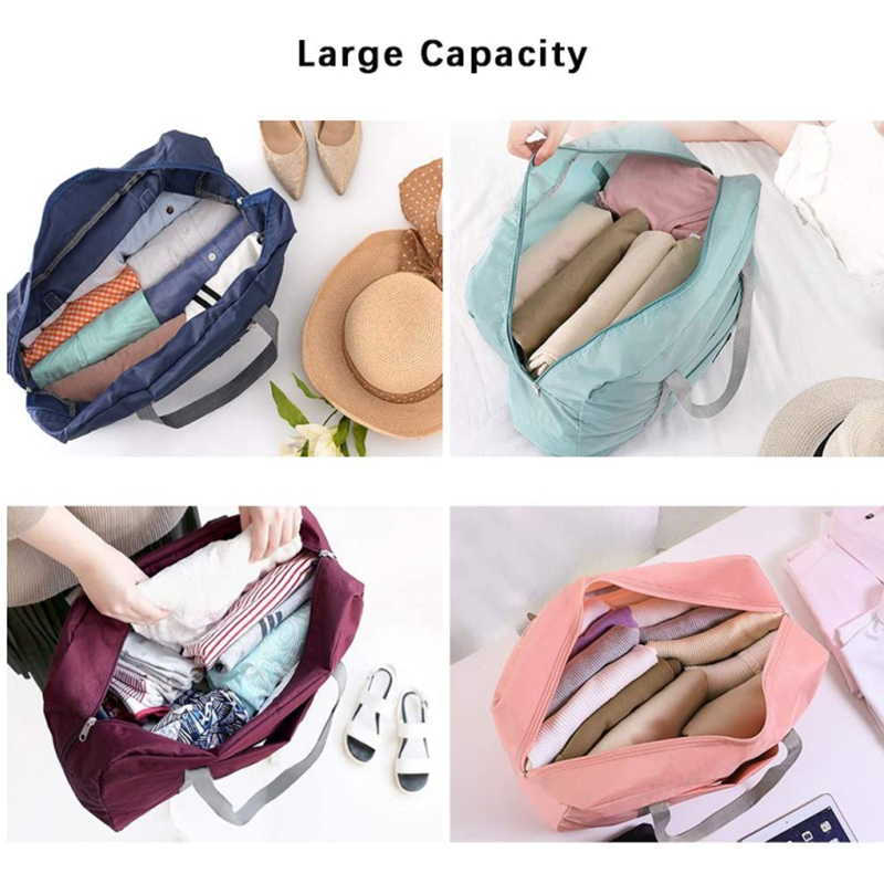 Bolsa de lona de viaje plegable portátil, bolsa de gimnasio deportiva de gran capacidad, bolsa de equipaje de transporte ligera, bolsas de viaje para entrenador, nuevo
