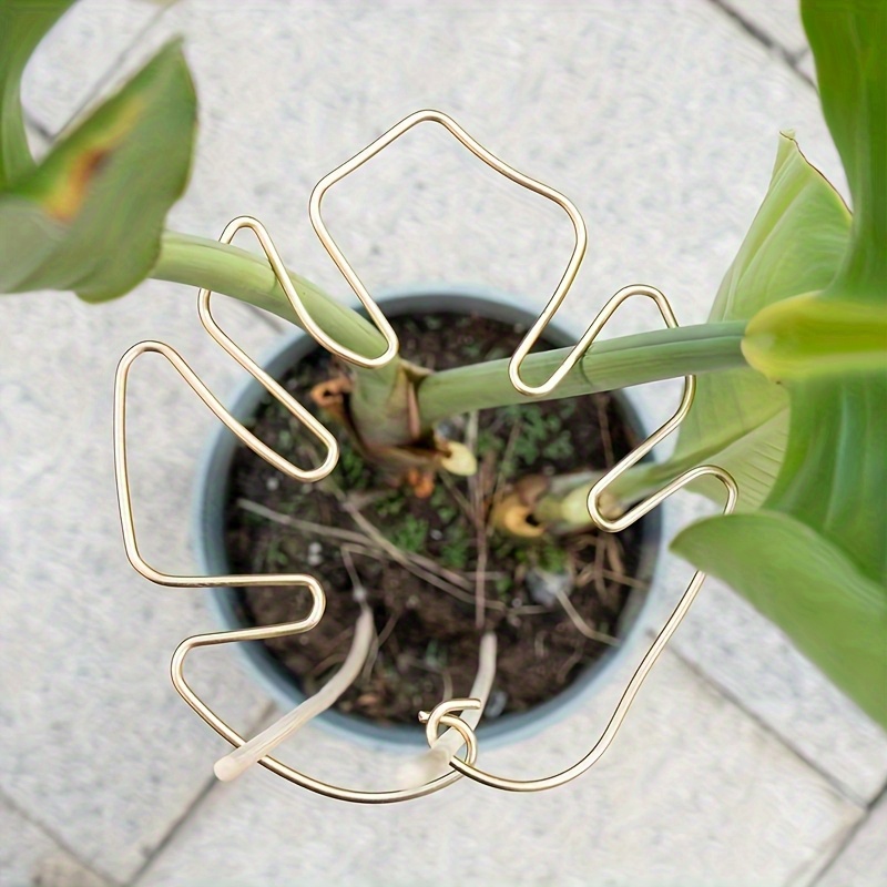 1PCS Large Hanging Plant Stand, Iron Hooks, Suitable For Flowerpot Decoration, Indoor And Outdoor Use Plant Accessories