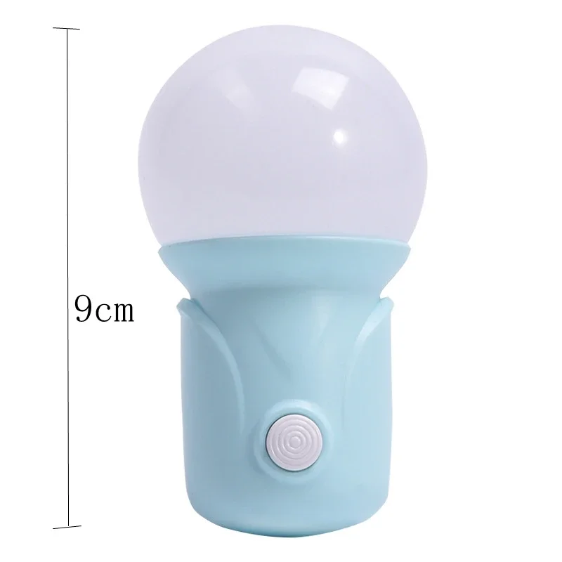 LED-nachtlampje Draagbare plug-in 2-kleuren Babyverpleging Oog Slaaplicht Slaapkamer Gang Socket Lights Energiebesparend nachtlampje