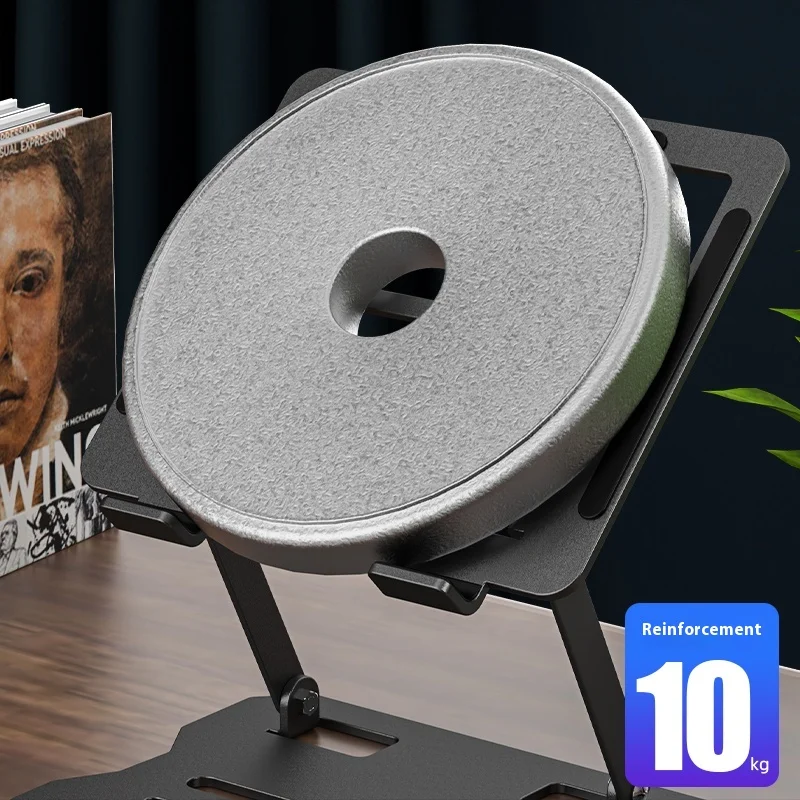 1Pcs Portable Bracket Multifunctional Heightening Shelf Laptop Support Bracket Fast Heat Dissipation Base Foldable Tablet Stand