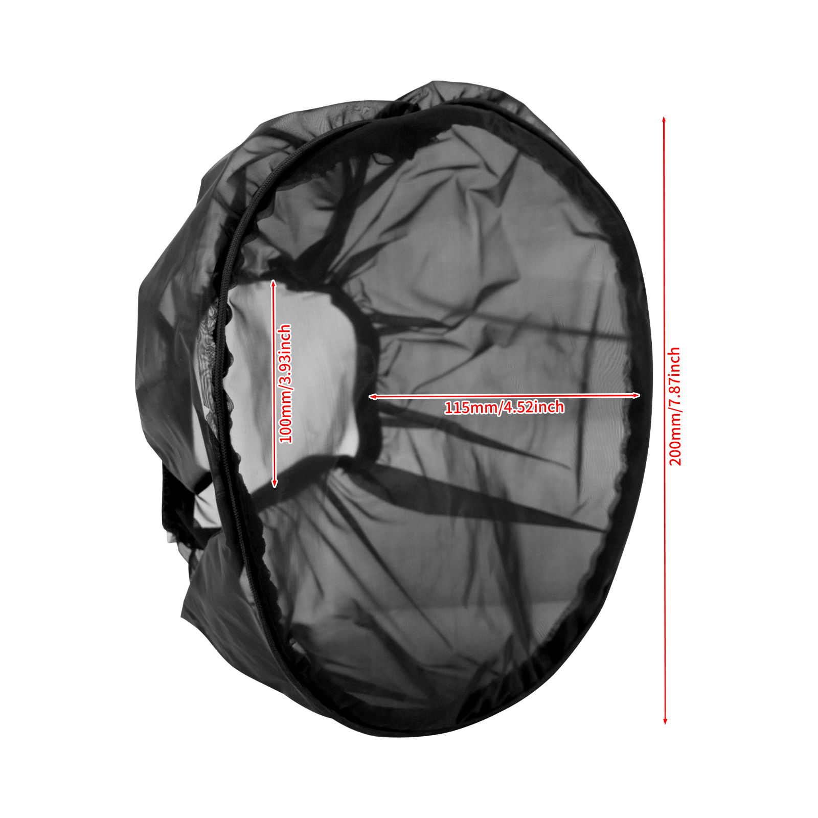 Motorcycle Air Filter Rain Sock Universal For Harley Touring Street Glide Softail Sportster Waterproof Protective Filter Cover