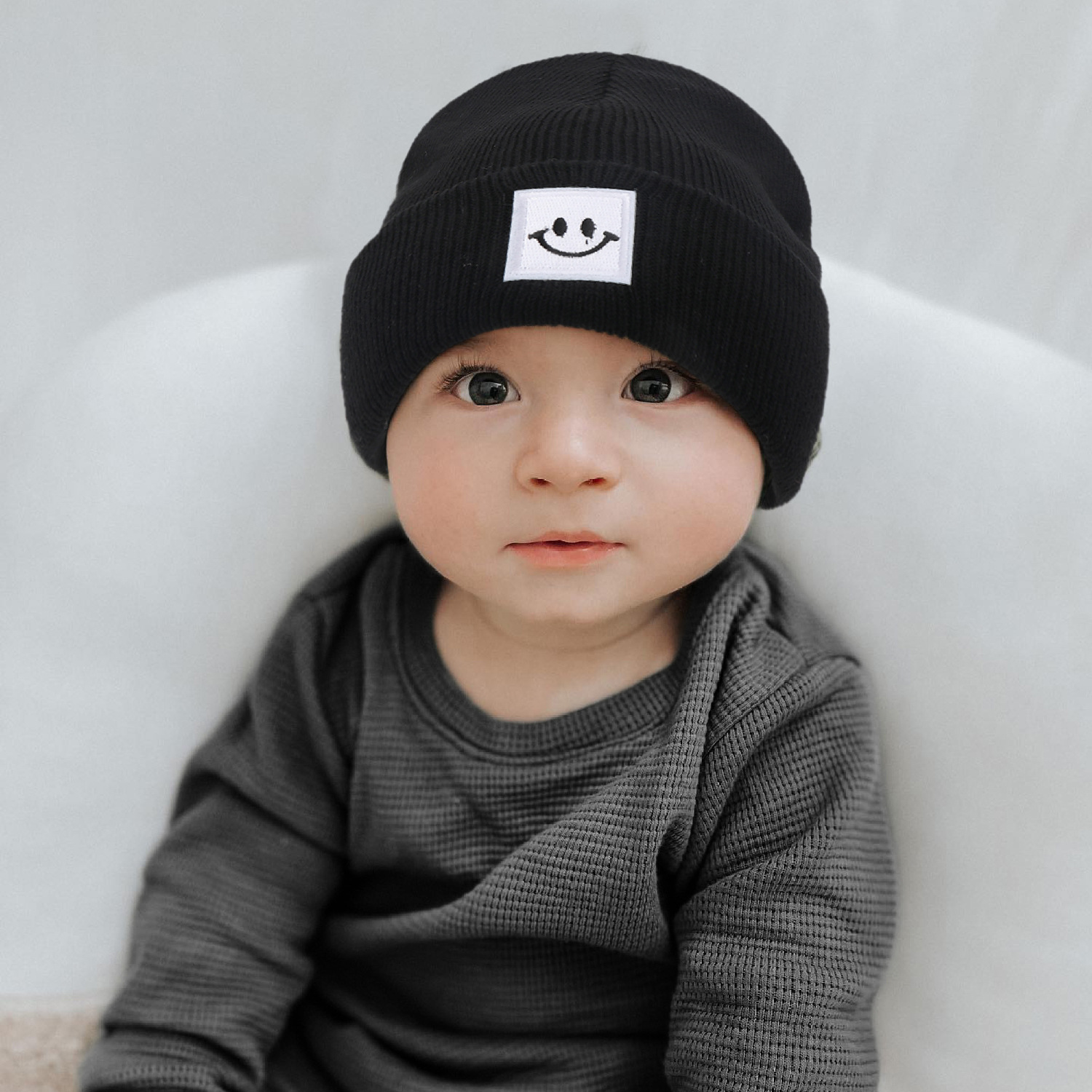 Gorros de Otoño Invierno para niños, gorro de ganchillo para recién nacidos, gorro para niño y niña, accesorios de fotografía para bebés, accesorios para niños, cosas más cálidas
