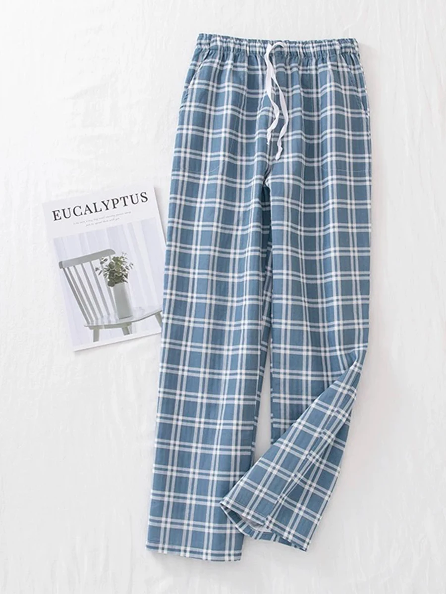 Herren-Pyjamahose, Frühling und Herbst, dünne Hose, lässig, Sommer, große Größe, lockere Heimhose, kann draußen getragen werden