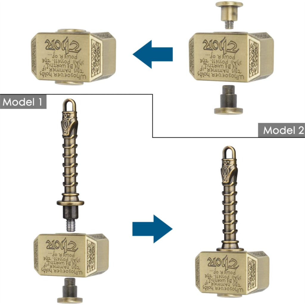 Engraçado martelo de metal cinético girando bolso brinquedo fidget spinner aniversário presente natal crianças adulto alívio do estresse brinquedos dedo brinquedo