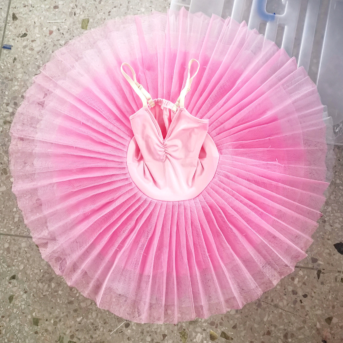 Pink Ballet Dance Tutu Skirt Swan Lake Ballet Dress Children's Performance Costume Kids Belly Clothing Stage Professional