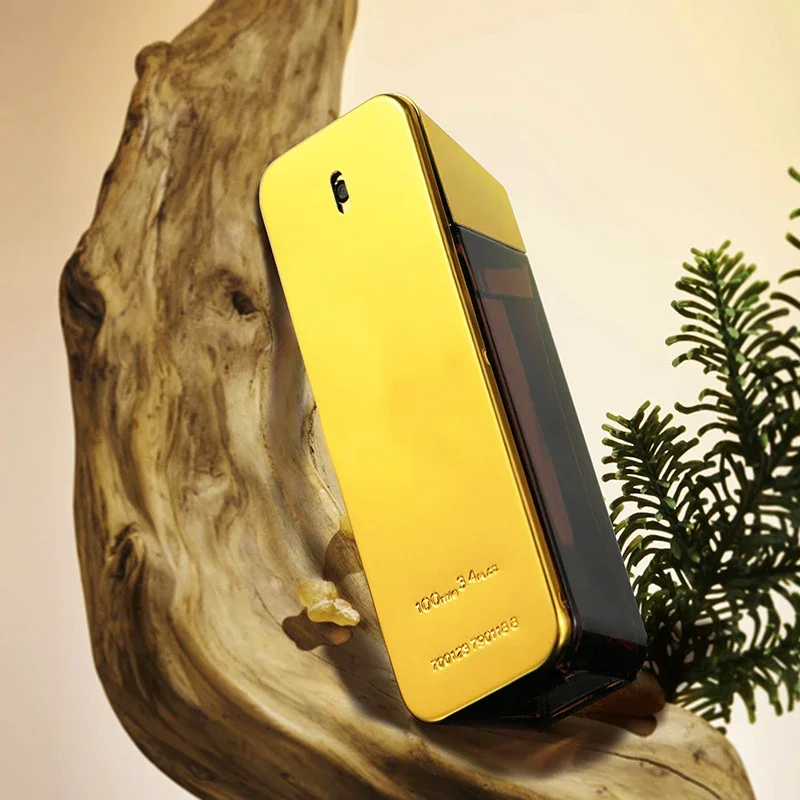 100ml Perfume Hombre Originales Million FreshSpicy Notes of Amber Leather Tangerine Adds A Touch Irresistible Pheromone