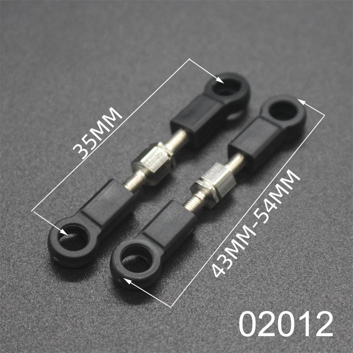 HSP 02012 06016 08042 Phía Trước Phía Sau Các Mối Liên Kết Servo Liên Kết/02038 Bóng Đầu Vít Cho 1/10 RC Xe Buggy Xe Tải ngoài Khơi Đường Xe Bánh Xích