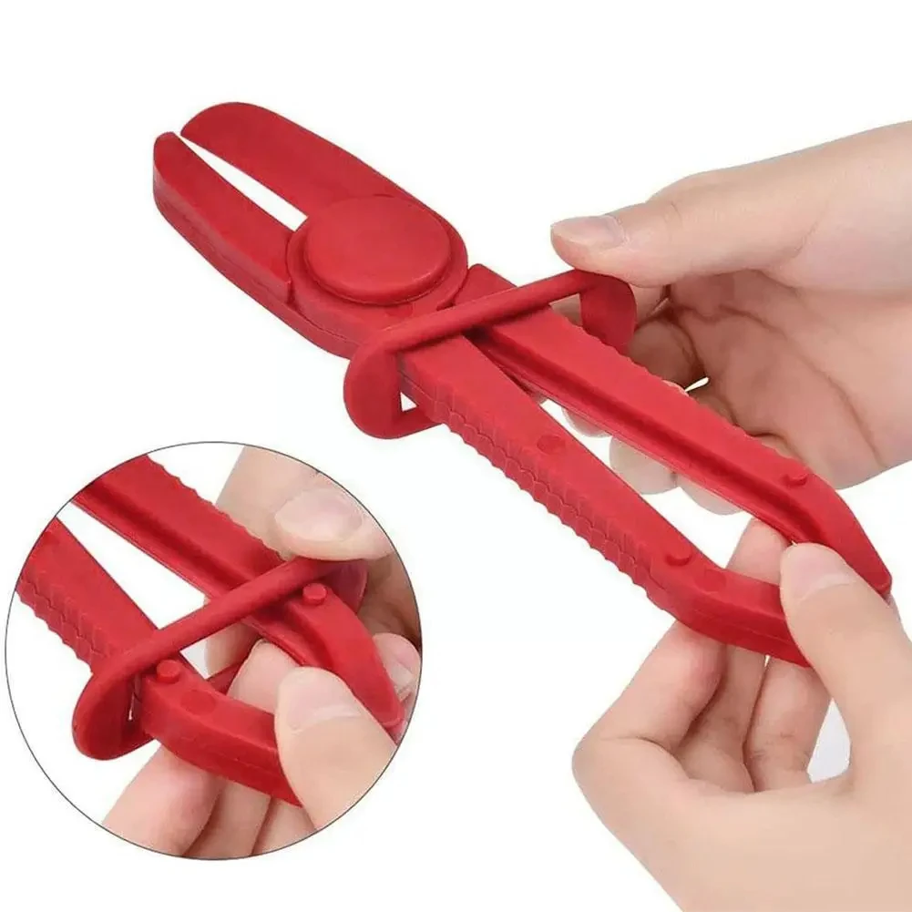 3 pezzi set di strumenti per fascette stringitubo in nylon pinza per fascette per linea acqua carburante freno strumento a mani libere strumenti di riparazione auto pinze per tubi flessibili