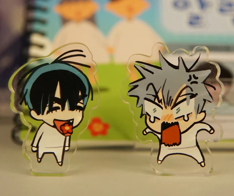 ALIEN STAGE: IVAN & TILL Mini Figuras de Acrílico Moda Anime Acessórios de Ação Crianças Figura Brinquedos Presente Enfeites de Mesa