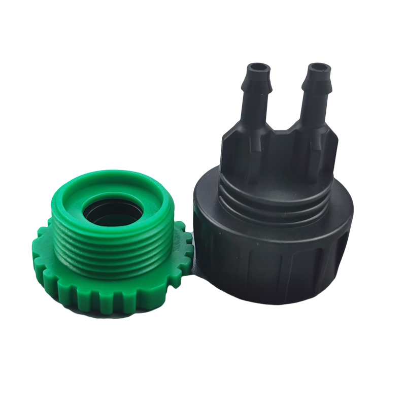 Hembra 1/2 3/4 a 1/4 "grifo de jardín Y divisor de agua riego 4/7 manguera divisor riego