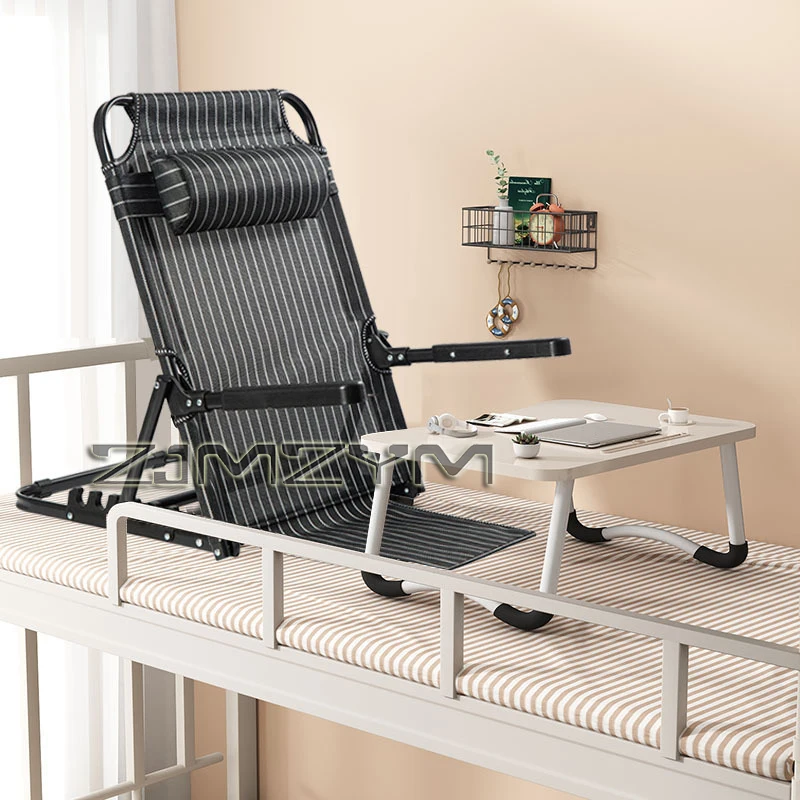 Multifunctional Lifting Bed Backrest Folding for Adult Adjustable Angle Back Rest Steel Large 6/7 Gears