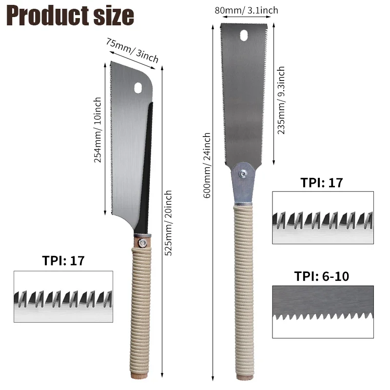 1pc Handsäge SK5 Flexible Klinge Flush Cut Holz Griff Schwalbenschwanz Ziehen Säge für Nass Trocken Holz DIY holzbearbeitung Werkzeuge