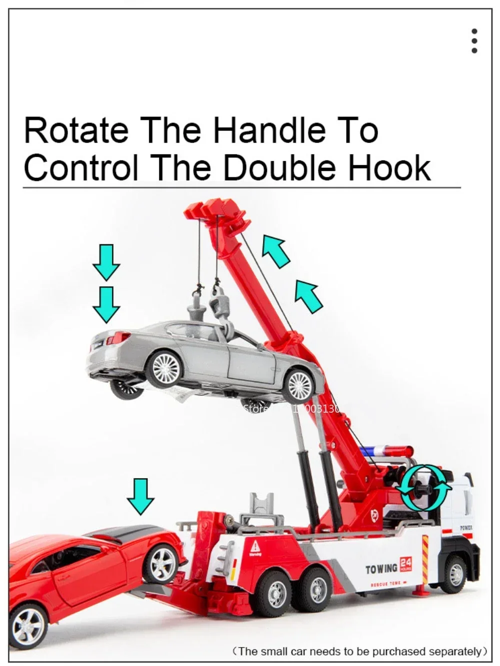 1:32 liga engenharia modelo de carro metal diecasts brinquedos veículos liga carro duplo gancho wrecker caminhões brinquedo presentes aniversário para menino