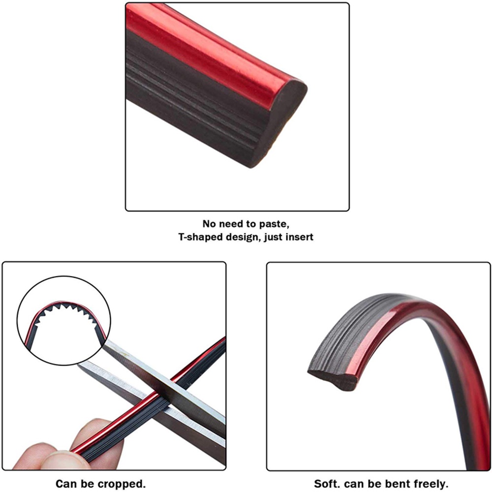 Auto-interieurstrip, auto-styling decoratie flexibele strip, dashboarddeksel decoratie eenvoudig te installeren, upgrade uw auto-interieur