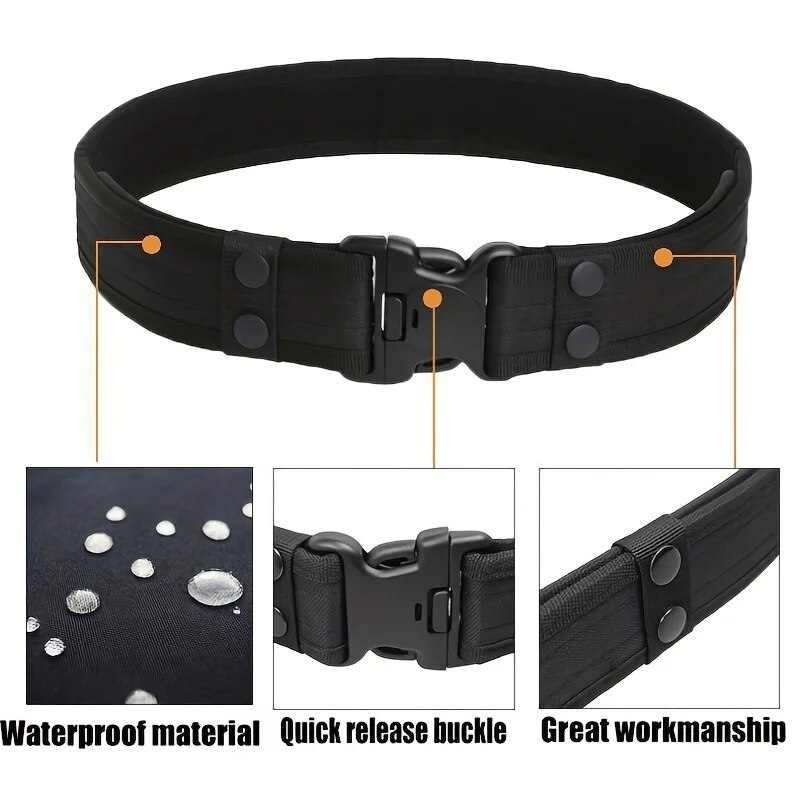 Unisex 130cm Canvas Belt-Quick-Release, Machine-Washable,Fashionable Braided Design