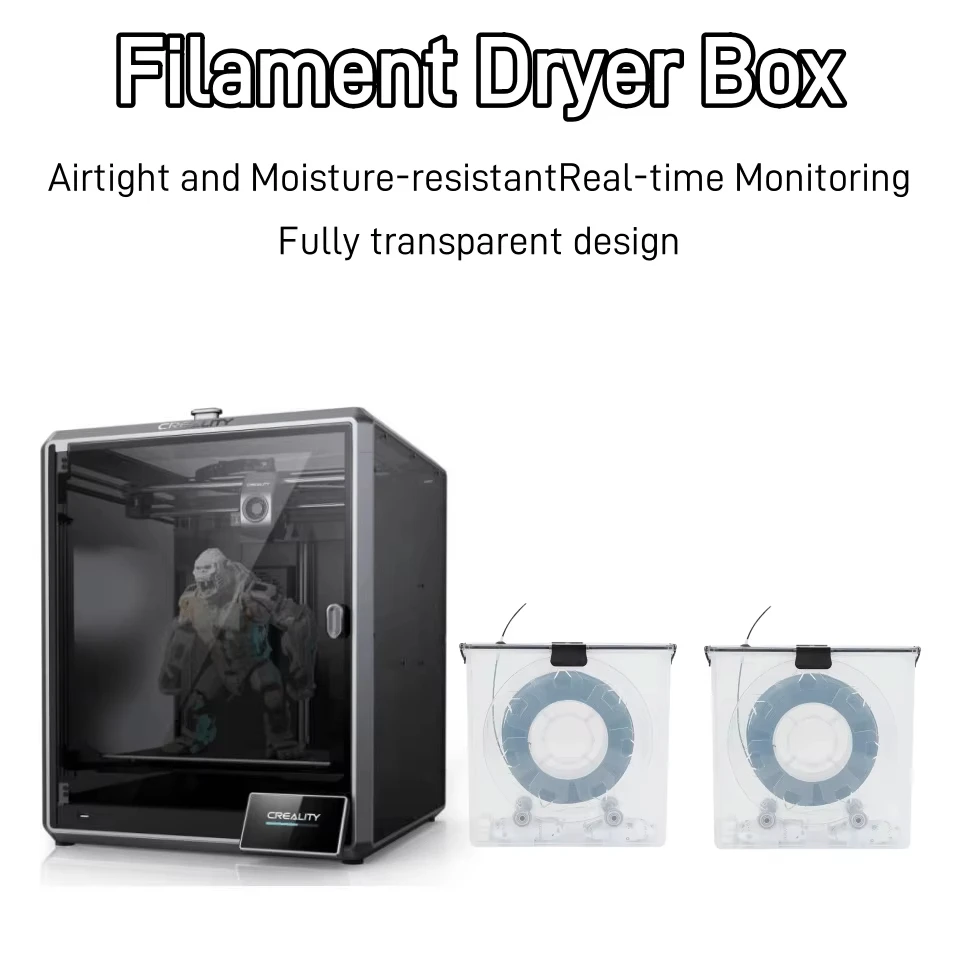 Begprint impressora 3d filamento seco caixa de armazenamento de aquecimento de ar quente armazenamento material de impressão caixa titular resistente à umidade para todos os fdm